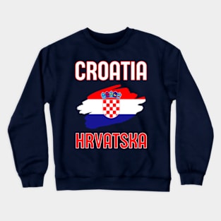 Croatia Qatar World Cup 2022 Crewneck Sweatshirt